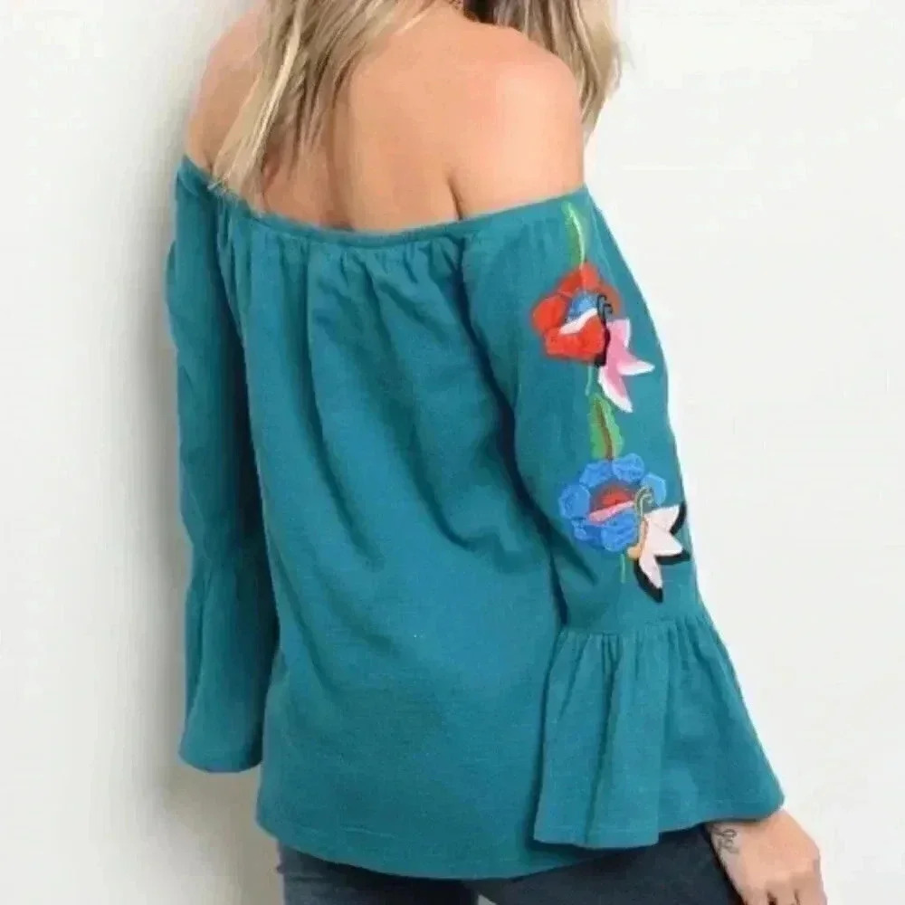 OFF SHOULDER TOP - Picture 2 of 2